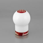 Boomba Racing White Round Shift Knob 270G - V2 | 2015+ Subaru WRX