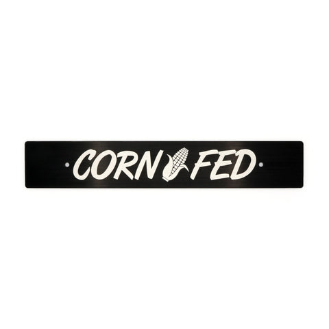 "CORN FED" PLATE DELETE