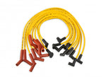 ACCEL Spark Plug Wire Set - 8mm - Custom with Graphite Core - Yellow with HEI Stock Style Boots