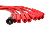 ACCEL Spark Plug Wire Set- 8mm -  Red Wire with Red Straight Boots