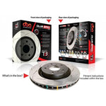 DBA Front T3 Slotted 4000 Series Rotor MazdaSpeed3 2007-2013