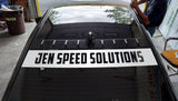 Jen Speed Solutions MEMBERSHIP BANNER v1 (Rear Window Decals)