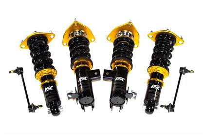 ISC N1 Coilovers; Street Sport Series; Link Bar Included