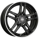 Enkei FD-05 15x7 +38mm 5X114.3 72.6 - Black Mach