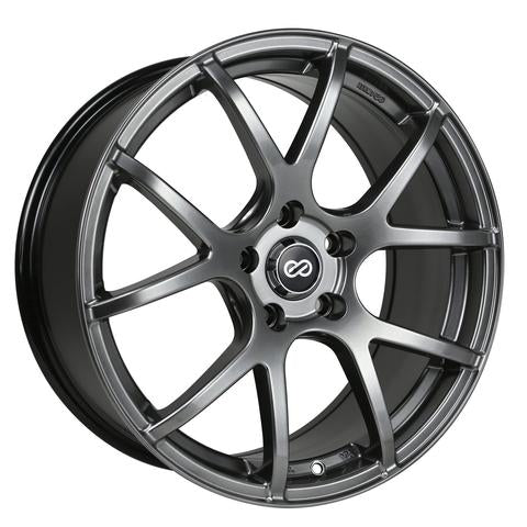 Enkei M52 18x8 +50mm 5x114.3 72.6 - Hyper Black