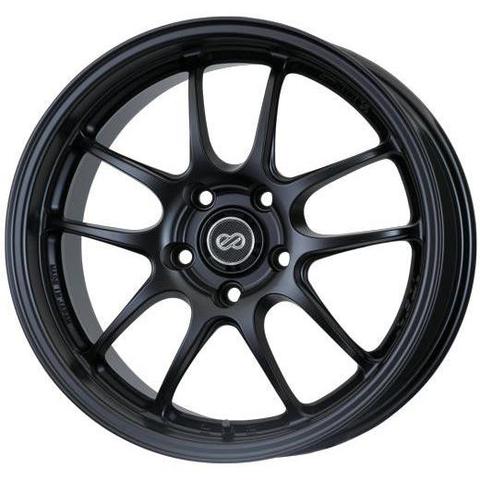 Enkei PF01 18x9.5 +15mm 5x114.3 75 - Black Paint