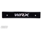 TurboXS 15-17 Subaru WRX/STi Billet Aluminum License Plate Delete Black Machined WRX Logo