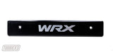 TurboXS 08-14 Subaru WRX/STi Billet Aluminum License Plate Delete Black Machined WRX Logo