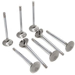 GSC P-D Chrome Polished Exhaust Valve - 30.5mm Head (STD) - Evo 1-9 / 90-98 DSM (Set 8)