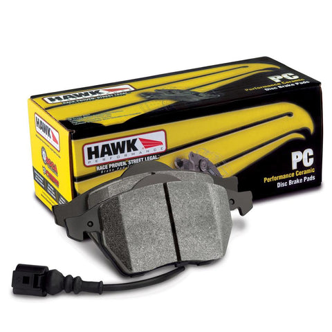 Hawk Performance Ceramic Street Front Brake Pads | Multiple Fitments