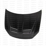 CARBON FIBER HOOD FOR 2010-2014 VOLKSWAGEN GOLF / GTI / R (SHAVED)