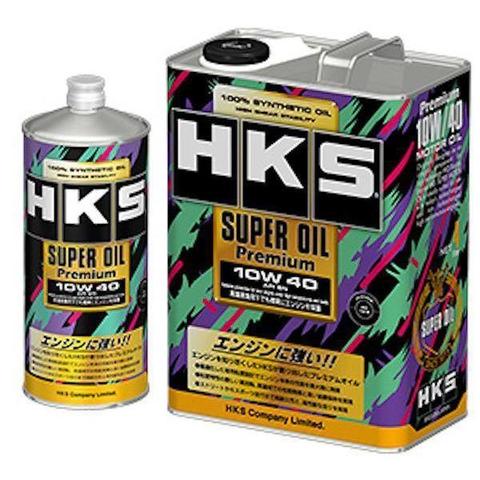 HKS Super Engine Oil Premium API SN 100% SYNTHETIC 10W 40(1L)