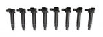 ACCEL Ignition Coils - 1998-2010 Toyota, 4.7L/Lexus 4.3L, V8 Engines, 8-Pack, Black