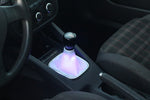 LED Bluetooth Shift Boot, Brake Boot & Seat Belt Covers, Comes custom made, sized to each buyers car, designed to fit universally.