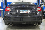 Invidia Q300 Rolled Polished 4 tip Catback Exhaust | 2015-2018 Subaru WRX / STI