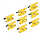 ACCEL Ignition Coils - SuperCoil GM LS2/LS3/LS7 engines, yellow, 8-pack