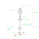 Subaru Rear Lower Strut to Hub Bolt 2002-2007 WRX