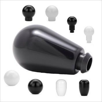 Killer B Motorsport Teardrop Shift Knob Black Polished 5MT Subaru Models