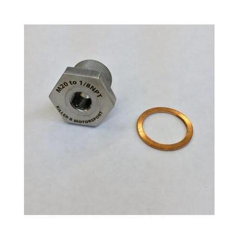 Killer B Oil Temperature Sensor Adapter OEM to 1/8NPT