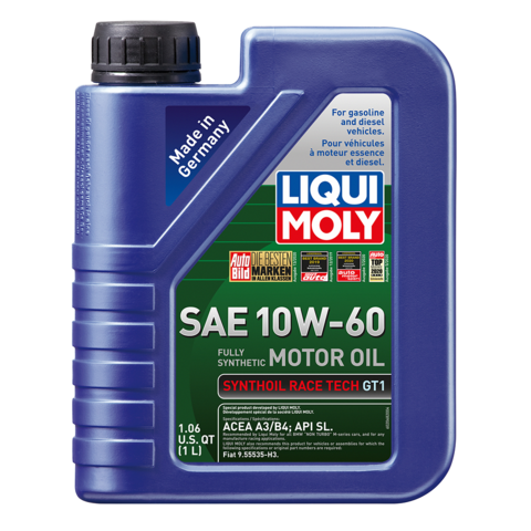 LIQUI MOLY 1L Synthoil Race Tech GT1 Motor Oil 10W-60