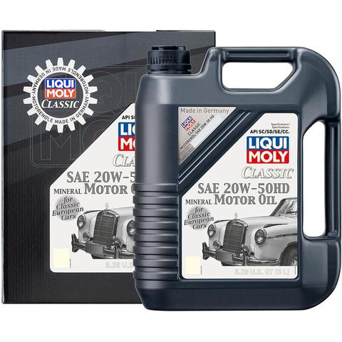 LIQUI MOLY 5L Classic Motor Oil SAE 20W-50 HD