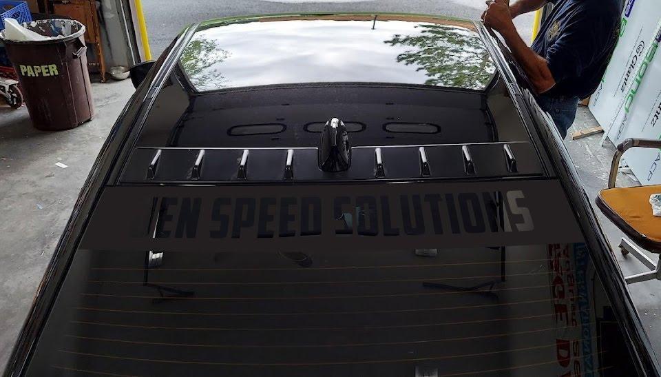 Janspeed Sticker Jen Speed Solutions MEMBERSHIP BANNER v1 (Rear Window Decals)