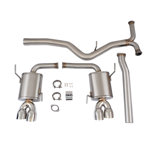 Mishimoto 3" Stainless Steel Cat-Back Exhaust | 2015+ Subaru WRX / STI