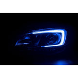Morimoto XBT Switchback RGB LED C-light DRLs for Headlights Subaru WRX 2015+ / STI 2015-2017