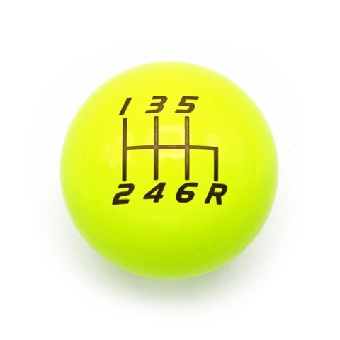 NEON YELLOW WEIGHTED - 6 SPEED VELOCITY ENGRAVING - 6 SPEED STI FITMENT