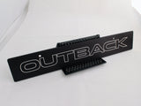 "OUTBACK" PLATE DELETE