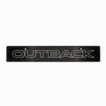 "OUTBACK" PLATE DELETE