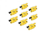 ACCEL Ignition Coils - SuperCoil GM LS2/LS3/LS7 engines, yellow, 8-pack