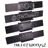 CUSTOM ENGRAVED PLATE DELETE