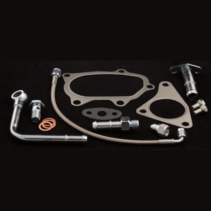 Turbo Install Kit Precision Turbo Stock Upgrade Turbo Installation Kit | Subaru WRX / ST ...