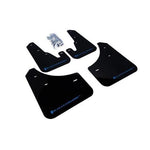 Rally Armor Black Mud Flap w/ Blue Logo Mazda 3 / Mazdaspeed 3 2004-2009