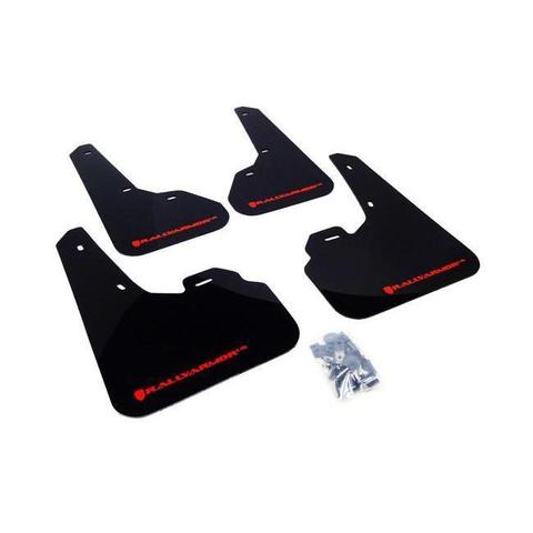Rally Armor Black Mud Flap w/ Red Logo Mazda 3 / Mazdaspeed 3 2010-2013