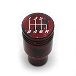 RED COSMIC SPACE - 6 SPEED VELOCITY ENGRAVING - HONDA FITMENT