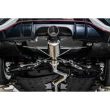 Remark Cat Back Exhaust Spec I w/Single True Titanium Tip Cover Honda Civic Type R 2017-2019