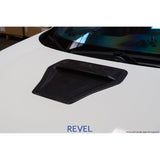Revel GT Dry Carbon Engine Hood Scoop Cover 17-18 Honda Civic Type-R - 1 Piece (1TR4GT0AH10)