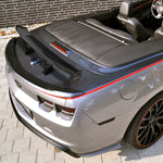 Carbon Fiber Spoiler - Universal (59") w / NRG arrow cut out stands and large end plates