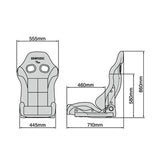Bride Stradia III Reclining Seat - Red / Aramid-Black Shell / Low Cushion