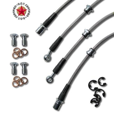 Techna Fit 4 Brake Line Kit | 2015-2017 Subaru WRX