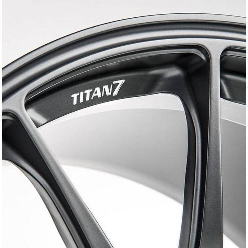Titan 7 18 Inch T-R10 Satin Titanium Forged Wheels For Honda Civic Typ ...