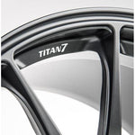 Titan 7 18 Inch T-R10 Satin Titanium Forged Wheels For Honda Civic Type R