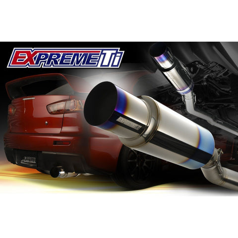 Tomei Expreme Ti Titanium Cat Back Exhaust Mitsubishi EVO X 2008-2015