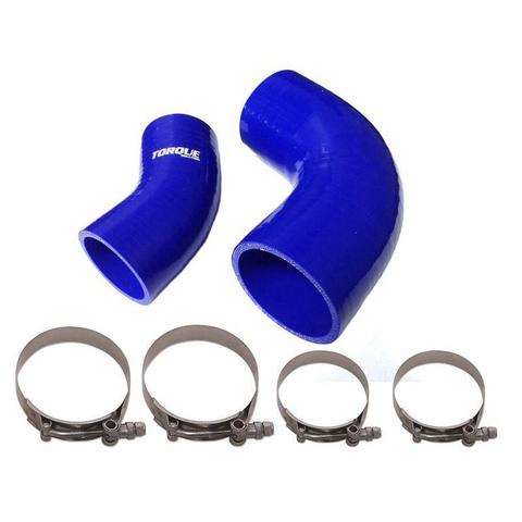 Torque Solution IC Boost Tubes Blue Mazdaspeed 3 2007-2013