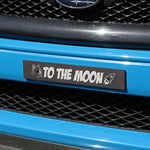 "TO THE MOON" PLATE DELETE