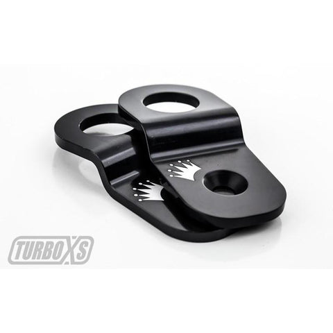 TurboXS 15-16 Subaru WRX/STI Billet Aluminum Radiator Stay - Black