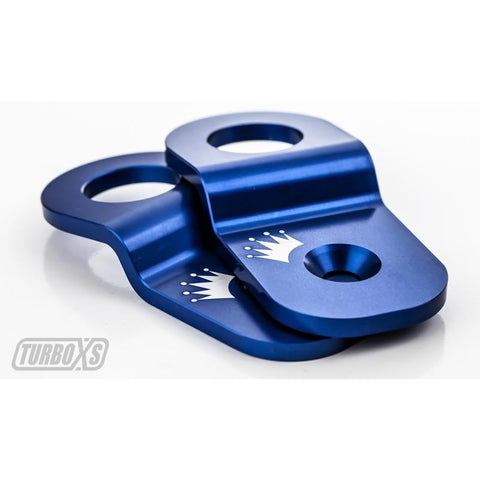 TurboXS 15-16 Subaru WRX/STI Billet Aluminum Radiator Stay - Blue