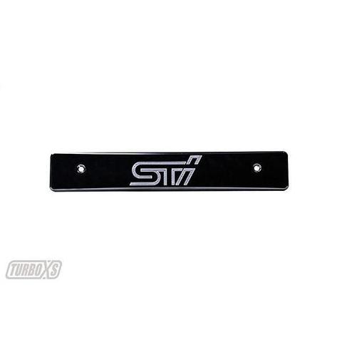 TurboXS "STI" License Plate Delete Subaru WRX / STI 2008-2014